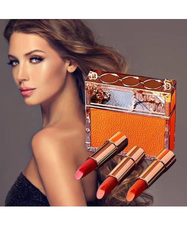 3/4 Colors Velvet Matte Lipstick With Chain Bag Long Lasting Velvet Lipstick Kit Makeup Lip Balm Waterproof Lip Gloss For Women - Buy Online on GoSupps.com