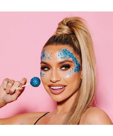 Hemway Ultra Sparkle Glitter - Multi-Size Chunky Fine Cosmetic Glitter Mix - Gold Silver Holographic - 100g - Buy Online on GoSupps.com