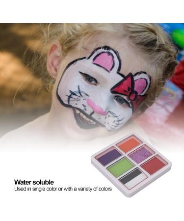 YIZISECCE Children's face painting kit 6 grids cosmetic pigments for the body cosplay/craft party - Buy Online on GoSupps.com