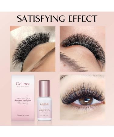 Fast-Drying Transparent Eyelash Extension Glue | 1-2 Sec Drying Time | 7 Weeks Retention | 0.17fl.oz Professional Lash Adhesive - Buy Online on GoSupps.com
