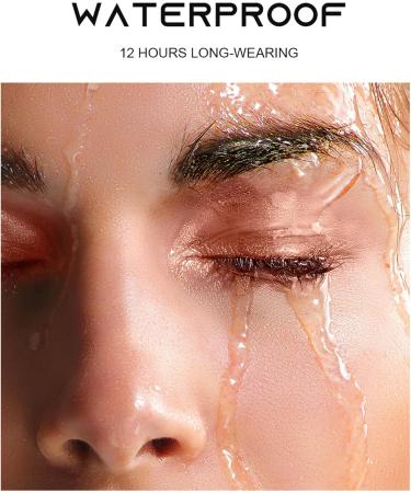 Eyeliner Pencils with Shimmering Effect Nose Contour Cream | Long-Lasting Waterproof Cosmetics for School Travel Holidays Parties and Outdoor Scenes - Buy Online on GoSupps.com