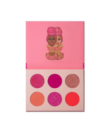 Juvia's Place Deep Fuchsia Soft Pink Eyeshadow Palette - Professional Pigmented Eye Makeup Palette - Buy Online on GoSupps.com