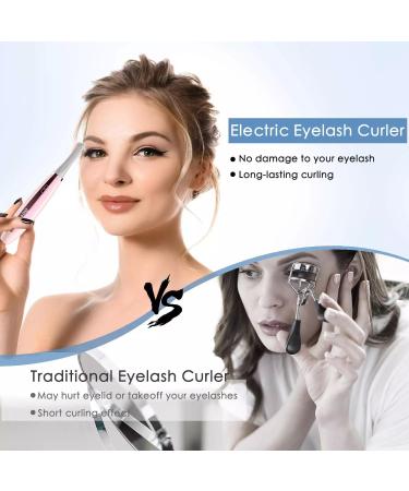 HEPYLAIFU eyelash curler Mini eyelash curlers with comb Washable Silicone Brush Makeup Tools Natural Curling for Women Gifts (Color : W Size : M) M W - Buy Online on GoSupps.com
