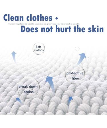  KOAHDE Durable Scent Cleaning Soap Powerful Stain Remover Cleaning Soap Bar Laundry Soap Bar Anti-Stain Soap for Hand Protection Underwear Cleaning Soap 2 Pieces - Buy Online on GoSupps.com