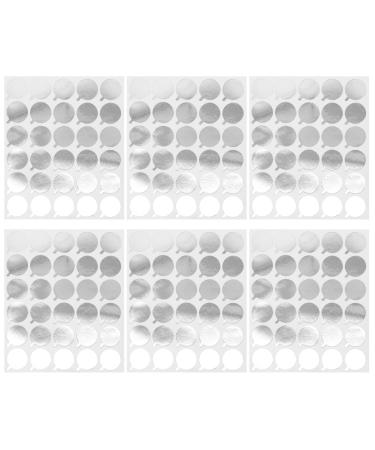 FOMIYES 12 Packs Tin foil gasket lash tools Eyelash Glue Holder Pallet eyelash extension tools extension glue pad Eyelash Grafting Tool Grafting Eyelash Glue Plate eyes eyelashes 14x12cmx4pcs Silverx4pcs