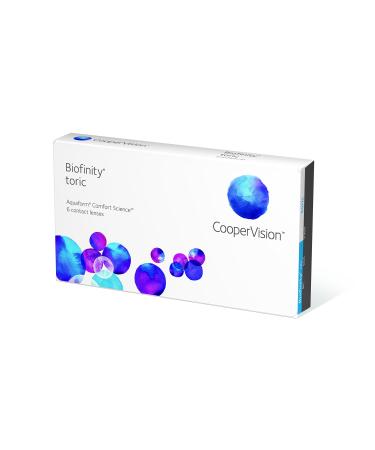 CooperVision Biofinity Toric monthly lenses 1 piece/BC: 8.7 mm/DIA: 14.5 / CYL: -1.25 / AXIS: 120 / -4.25 diopters