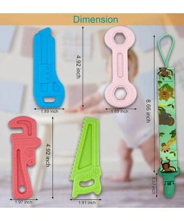 Baby Teething Toys  Silicone Baby Teether Chew Toys  BPA Free  Suitable for Infants Over 3 Months   Infant Molar Teether Toys  Soothe Babies Sore Gums Freezable - Buy Online on GoSupps.com