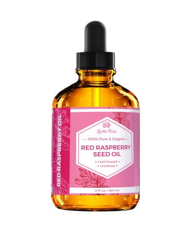 Leven Rose Red Raspberry Seed Oil 2 oz - 100% Natural for Face, Hands, Scars & Breakouts - Buy Online on GoSupps.com