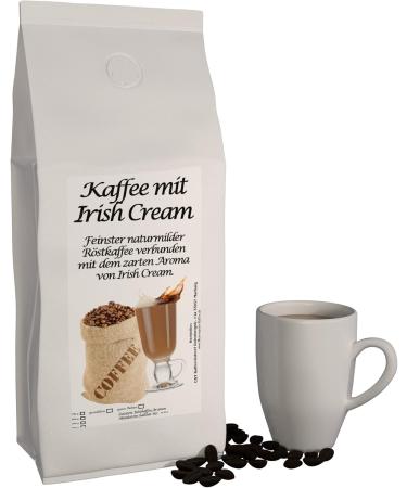 Aromatic Coffee Flavored Coffee Irish Cream 1000g Premium Coffee Smooth and Fresh Rolled in Your Own Rotisserie - Buy Online on GoSupps.com