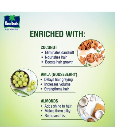 Parachute Advansed Amla Hair Oil with Coconut & Almond 190ml | For All Hair Types - Buy Online on GoSupps.com