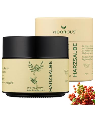 VIGOROUS COSMETICS Vigorous Resin ointment against large pores porerefining cream actively remove blackheads and shrink pores thanks to resin ointment refine pores with active resin ointment on the face made in Germany 100