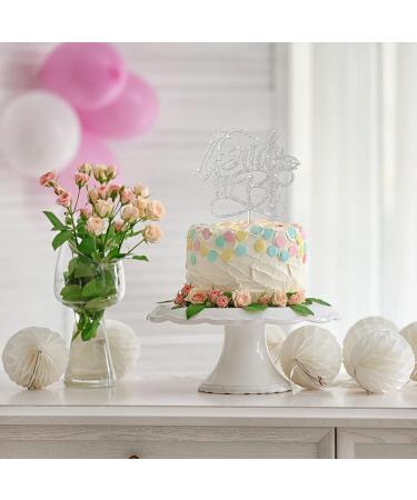 Tenhaisi Silver Glitter Bride to Be Cake Topper Bridal Shower/Wedding/Engagement Party Decorations Bridal Sign Wedding Party Supplies - Buy Online on GoSupps.com
