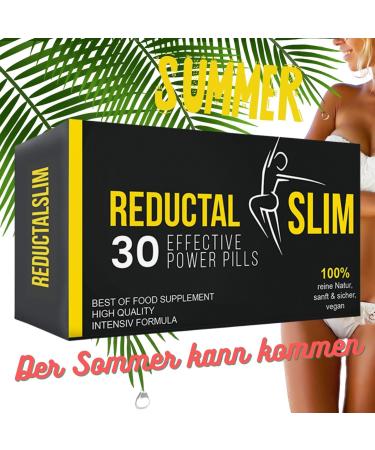 REDUCTAL SLIM - Lose Weight Fast with 30 Tested Capsules | Effective Appetite Suppressant & Fat Burner - Buy Online on GoSupps.com