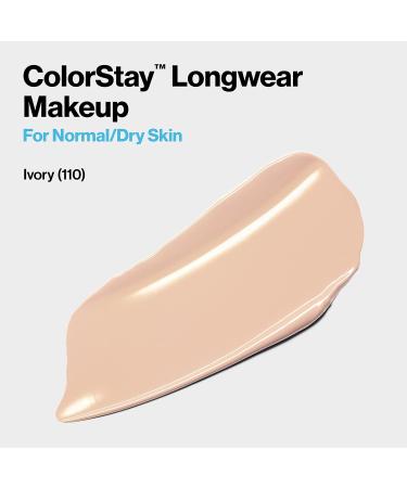 Revlon ColorStay Foundation for Normal/Dry Skin - 30 ml Ivory | Long-lasting Formula - Buy Online on GoSupps.com
