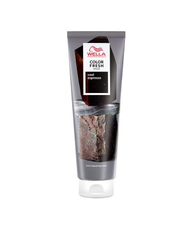 Wella Professionals Color Fresh Mask Temporary Colour Refresh Treatment Semi-Permanent Hair Dye Hair Gloss Treatment for Brown Hair 150 ml (Pack of 1) Cool Espresso - Buy Online on GoSupps.com