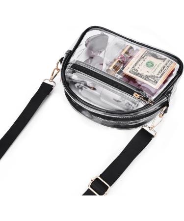 Filoto Clear Crossbody Bag for Women - Stadium Approved See Through Purse with Adjustable Strap - Buy Online on GoSupps.com