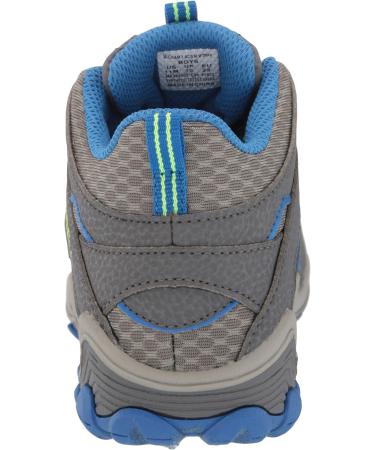 Merrell Chameleon 7 Access Mid WTRPF Hiking Boot Big Kid - Grey/Blue | Sizes 5 | Ages 8-12 - Buy Online on GoSupps.com