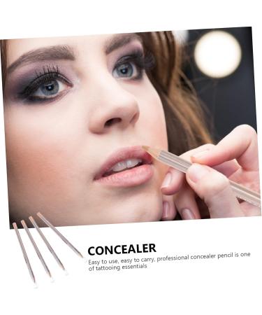 NOLITOY 4pcs Concealer Pen Concealer Stick Makeup Concealer Highlighter Stick Dark Circle Concealer Wooden 1 g (Pack of 1) Ivory - Buy Online on GoSupps.com