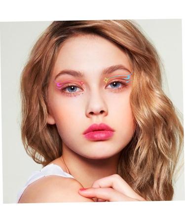  IWOWHERO 5 Sheets of eyeliner stickers temporary eyeliner stickers butterfly eyeshadow stickers eyeliner stickers makeup stickers eye tattoos stickers eyeliner tattoos eye stickers - Buy Online on GoSupps.com