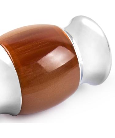 Qshave Badger Hair Shaving Brush | Premium Quality Wet Shaving Brush with Synthetic Resin Handle - Buy Online on GoSupps.com