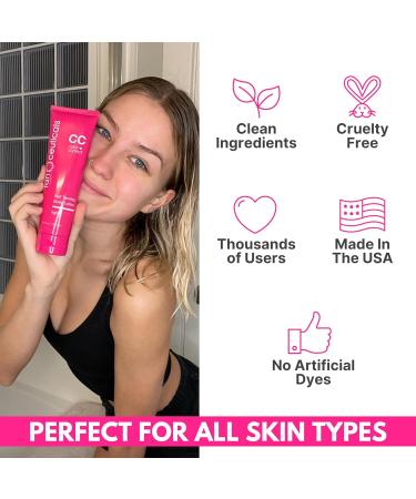 Tanceuticals CC Self Tanning Body Lotion - Light Sunless Tanner for Natural Bronze Glow - Gradual Color & Coconut Scent - Shop Internationally - Buy Online on GoSupps.com