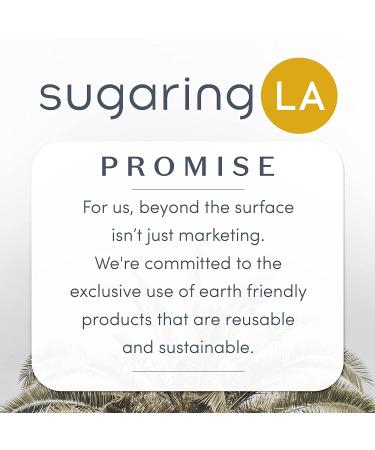 SugaringLA Muslin Cotton Sugaring Strips - Body & Facial Hair Remover - Reusable (15 Pieces) - Buy Online on GoSupps.com