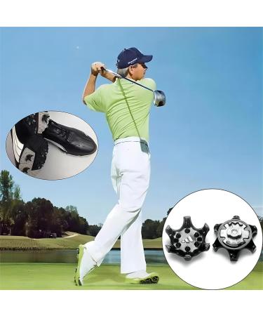 Skyzone Golf Shoe Spikes 10 Non-Slip Replacement Spikes for Traction Stability & Comfort | Easy Installation for Golf Training - Buy Online on GoSupps.com