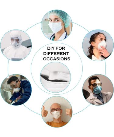 Microfiber Memory Foam Nose Bridge Pads - Anti-Fog & Self-Adhesive Seal (12 Pack) - Buy Online on GoSupps.com