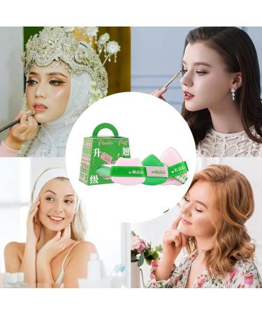Anulely Puff Makeup Applicator Face Soft Triangle Makeup Puff | Cosmetic Foundation Applicator Soft Triangle Face Puff For Wet And Dry Use Beauty Makeup Tools - Buy Online on GoSupps.com