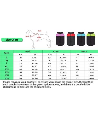 Shinmax Waterproof Dog Coat - Warm Winter Jacket for Small Medium & Large Dogs | Padded Vest with Chest Protection in 3XL Blue - Buy Online on GoSupps.com