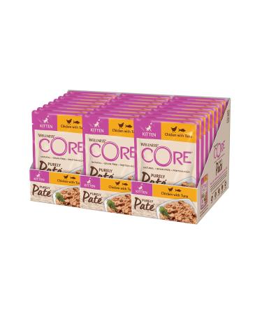Wellness CORE Purely Pat Kitten Kitten Pate wet cat food grain-free high meat content po
