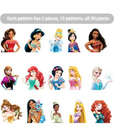 Princess Cupcake Toppers - 30 Count Birthday Cake Decorations & Party Supplies by BEST HOPE - Buy Online on GoSupps.com