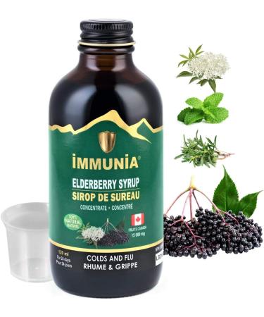 Cold and Flu Kit. Includes IMMUNIA Elderberry Syrup Elderflower Herbal Tea (15 gr) and 15 Honey and Eucalyptus Lozenges. Kit of 3 products. 120 ml (Pack of 1) - Buy Online on GoSupps.com
