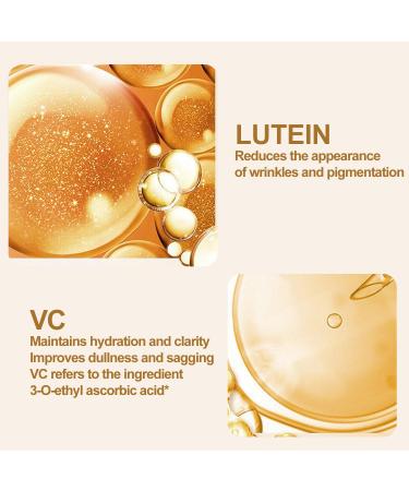 Anti-Wrinkle Eye Essence Oil Lutein Eye Essence Oil Hydrating Dark Circles Remover for Daily Eyes Care 2PCS - Buy Online on GoSupps.com