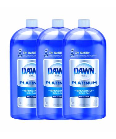 Dawn Direct Foam Dishwashing Foam Refill-Fresh Rapids-30.9 oz., 915 milliter (Pack of 3) 30.9 Fl Oz (Pack of 3)