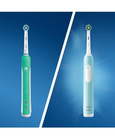 Oral-B Pro 1000 CrossAction Electric Toothbrush - Green | Best Price & Free Shipping - Buy Online on GoSupps.com