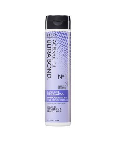 ULTRA BOND Purple Shampoo and Conditioner for Blonde Care - Bond Building to Strengthen & Protect Hair 10.1 Fl Oz (Pack of 1) Purple Shampoo 10.1 Fl Oz (Pack of 1)