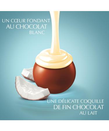 Lindt - Cornet LINDOR - Chocolat la Coco - C ur Fondant 200g 11 cm x 16 cm - Buy Online on GoSupps.com