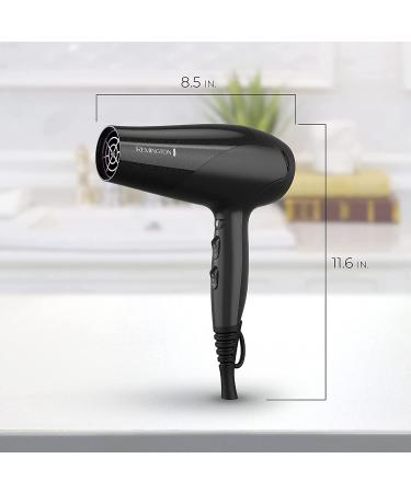 Remington D3190 Damage Protection Hair Dryer - Ceramic Ionic Tourmaline Technology - Black (3 Piece Set) - Buy Online on GoSupps.com