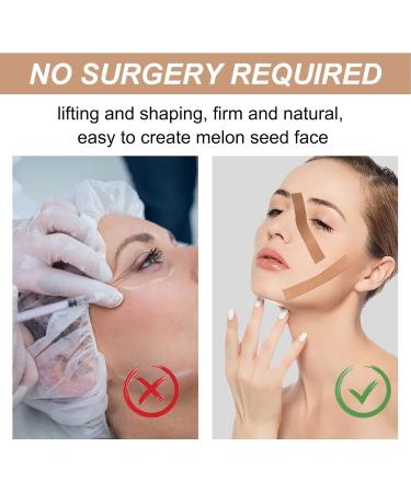 Pilipane Face Lift Tape for Wrinkle Reduction and Skin Tightening Facial Wrinkle Prevention and Myofascial Lift Tape Promotes Blood Circulation and Prevents Skin Sagging V Face Shape Tape - Buy Online on GoSupps.com