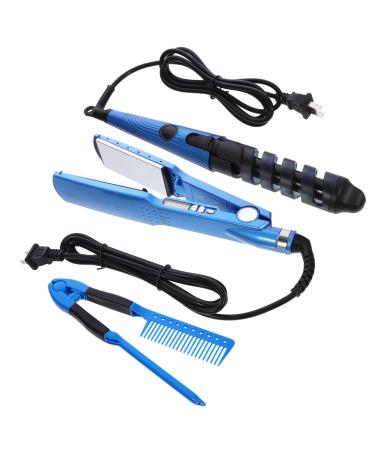 BIUDECO 1 Set Curling Iron Set Hair Rollers Comb Curling Wand Hair Curler Hair Styling Tool Copper
