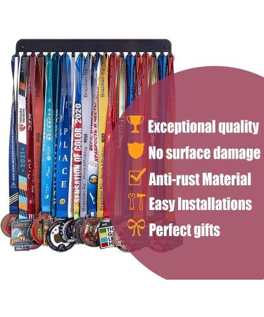 Drosica Medal Hanger Display - Artistic & Easy to Install | Metal Hook Medal Rack for Display & Storage - Buy Online on GoSupps.com