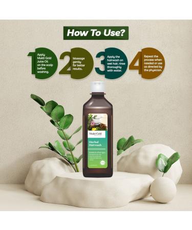Axiom Ayurveda Mukti Gold Hairwash Shampoo 200 ml - Nourishing Ayurvedic Hair Care for Healthy Scalp & Hair - Buy Online on GoSupps.com