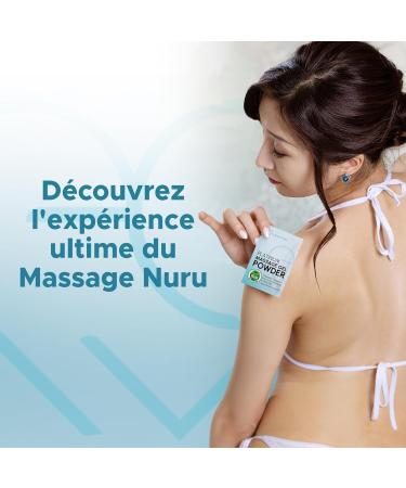3 x Gel Poudre de Massage Nuru Premium | 5g Sachet de voyage fait 500ml | Fabriqu au Japon | Sans Paraben & Glyc rine. Pack of 3 - Vegan - Buy Online on GoSupps.com