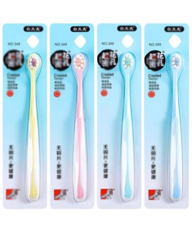 Wxpjmdfc toothbrush toothbrush with a small brush head manual nano toothbrush for sensitive gums ultra-like toothbrushes for adults/juniors body care
