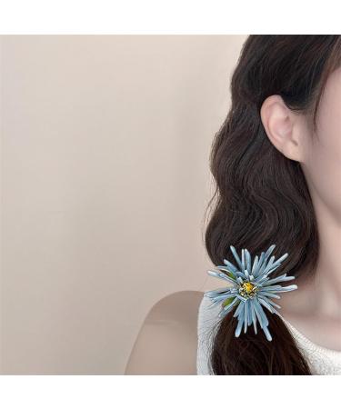 AJOIDR Elegant Artificial Flower Hair Accessories for Women Quality Acrylic Hairpieces Comfortable Headwear Hair Decoration - Buy Online on GoSupps.com