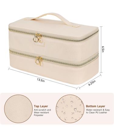 Travel Carrying Case Compatible with Shark Flexstyle Styler/Hair Dryer Double-Layer Hair Hot Tools Storage Bag Compatible with Airwrap Styler/Supersonic Hair Dryer and Attachments Apricot(Bag Only) - Buy Online on GoSupps.com