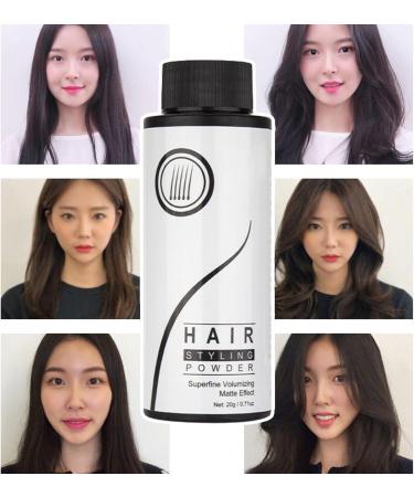 Powder Puff 20g - Hair Volume Powder Easy Application Texture - All Day Hair Styling Treatments for Men Women Girls Easy to Make Hair Dry and Clean (0.7oz) Sillervan - Buy Online on GoSupps.com