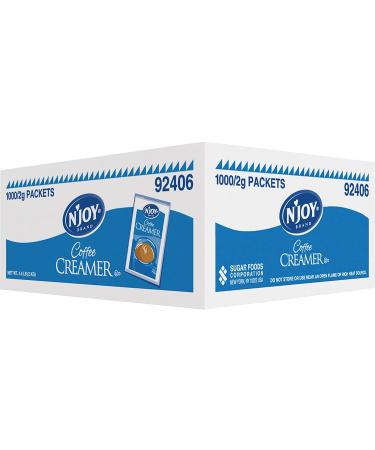 N'Joy Non-Dairy Creamer Packets - 1000 Count | Single Serve Bulk Size - Buy Online on GoSupps.com