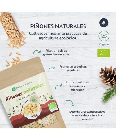  Planeta Huerto Eco Planeta vegetable garden pine nuts 100g - Buy Online on GoSupps.com